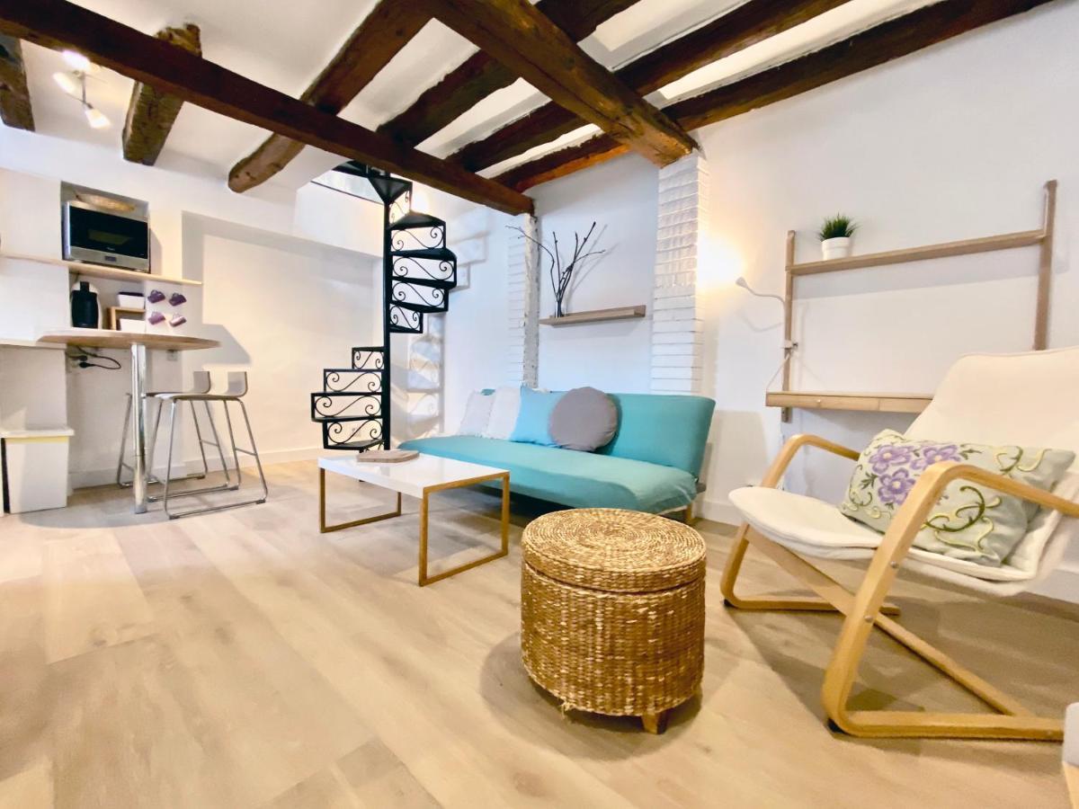 Apartamento Charming Gran Via Attic Madrid Exterior foto